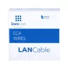 DSIT CAT5e F/UTP 50m Rolle Solid Core CCA Netzwerkkabel Grau (DC-FTP5CCA50S-GRY)