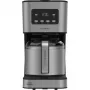 Cecotec Coffee 66 Drop & Thermo Time Filterkaffeemaschine, 1,2 l Thermokanne, 950 W, Edelstahl/Schwarz