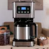 Cecotec Coffee 66 Drop & Thermo Time Filterkaffeemaschine, 1,2 l Thermokanne, 950 W, Edelstahl/Schwarz