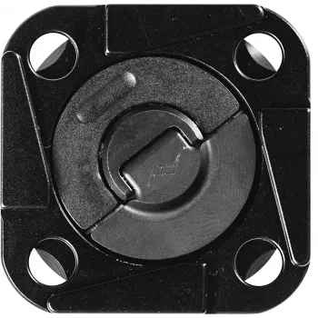 Peak Design PL-QS-1 Standardplatte für Capture Kamera-Clip V3 und Gurte, Arca-Swiss-kompatibel, Schwarz