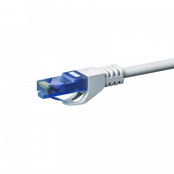 DSIT UTP CAT6a Patchkabel 2m Weiß - 100% Kupfer DC-U6A2-002