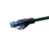 DSIT CAT6a Netzwerkkabel 100% Kupfer - U/UTP - 3 Meter - Schwarz (DC-U6A0-030)