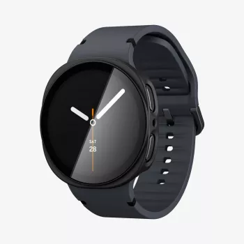 Spigen Thin Fit 360 Hülle für Samsung Galaxy Watch 8 / 9 (44mm) - Schwarz