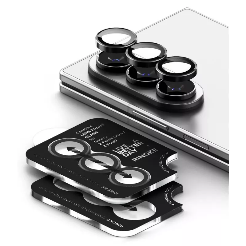 Ringke Kamera-Rahmen 2er-Pack für Samsung Galaxy Z Fold 7 / 8 Ultra - Ultra Black