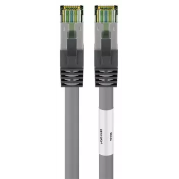 DSIT RJ45 Netzwerkkabel S/FTP PiMF CAT 8 Kabel Grau 0,25 m