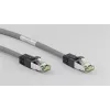 DSIT RJ45 Netzwerkkabel S/FTP PiMF CAT 8 Kabel Grau 0,25 m