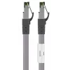 DSIT RJ45 Netzwerkkabel S/FTP PiMF CAT 8 Kabel Grau 0,25 m