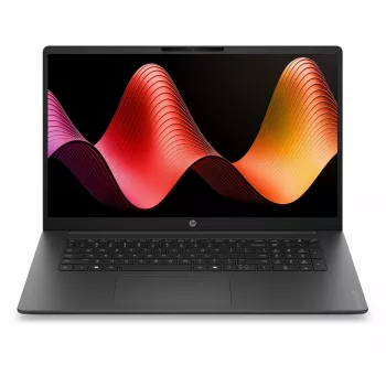 HP OmniBook 3 17,3 Zoll FHD Laptop - Intel Core 5 120U, 16GB RAM, 512GB SSD, ohne Betriebssystem, Dunkelgrau