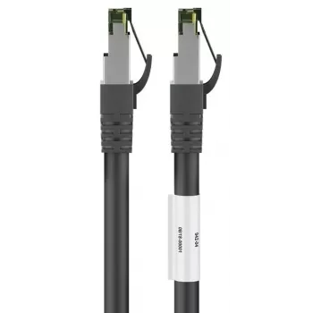DSIT RJ45 Netzwerkkabel S/FTP PiMF CAT 8 Schwarz 5m