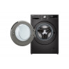 LG F2V7SLIM9B Slim-Fit 9kg Waschmaschine mit AI DD und Dampf - Weiß