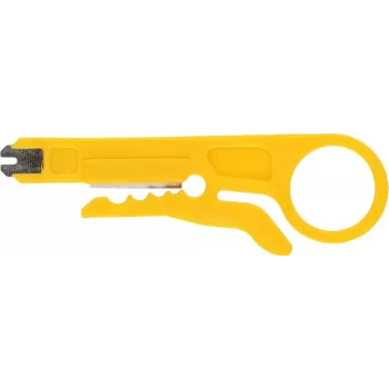 DSIT DC-PINCHER-CUT Automatischer Abisolierzange mit integriertem Kabelschneider, 0.2-6.0 mm² / 24-10 AWG, selbstjustierend, Schwarz/Rot