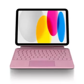 Decoded Magnetische Tastatur-Hülle mit Trackpad für iPad 10,9 Zoll (10. Generation) und iPad Pro 11 Zoll – Rosette