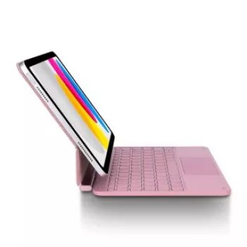Decoded Magnetische Tastatur-Hülle mit Trackpad für iPad 10,9 Zoll (10. Generation) und iPad Pro 11 Zoll – Rosette