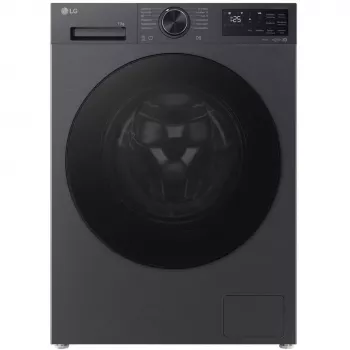 LG F4WX709YB 9kg Frontlader-Waschmaschine mit AI DD™, Steam™, Wi-Fi, Graphit