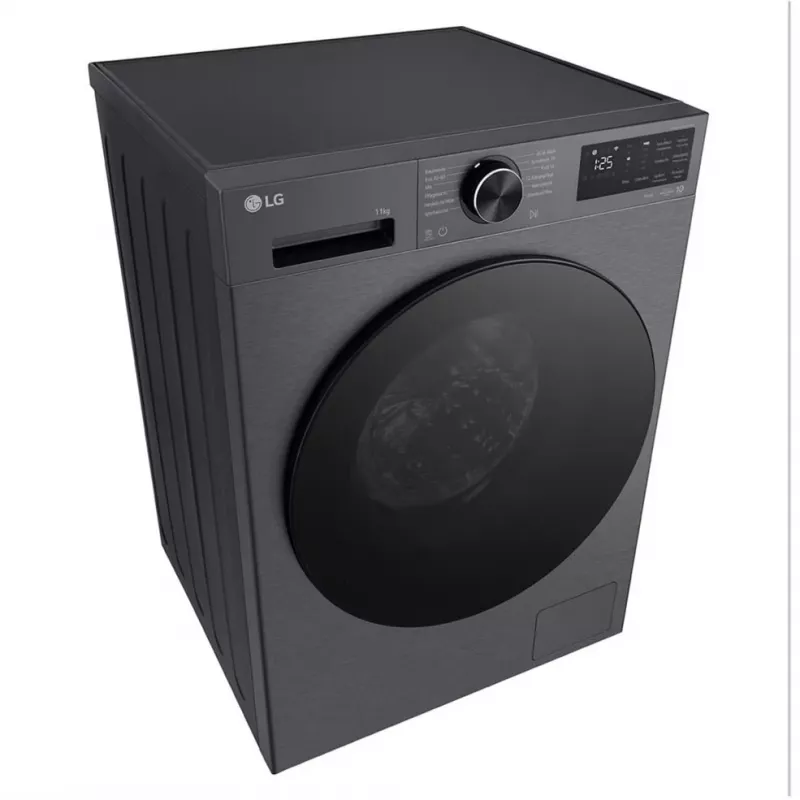 LG F4WX709YB 9kg Frontlader-Waschmaschine mit AI DD™, Steam™, Wi-Fi, Graphit