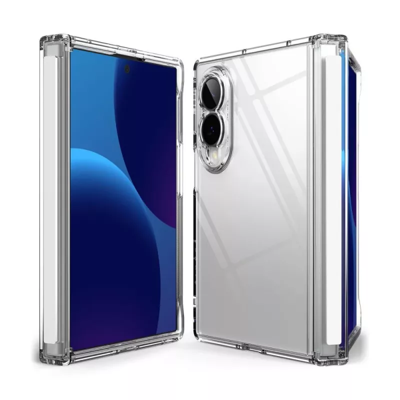 Ringke Fusion Flap Galaxy Z Fold 8 Klares Hybrid-Schutzhülle mit Scharnierschutz