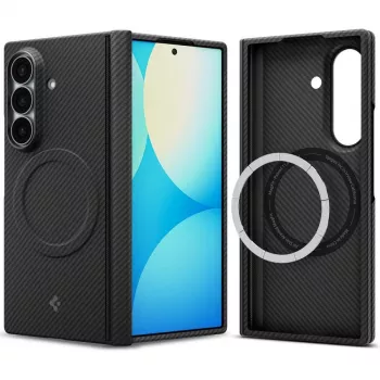 Spigen AirSkin Aramid MagSafe Hülle für Samsung Galaxy Z Fold 8 Ultra - Matt Schwarz