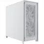 CORSAIR FRAME 5000D WORKSTATION modulares Midi-Tower-PC-Gehäuse, E-ATX, 2x 200 mm + 1x 140 mm Lüfter, weiß (CC-9011331-WW)