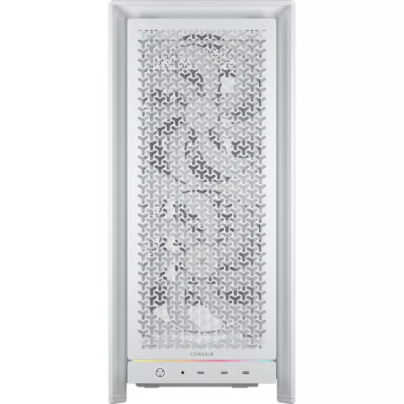 CORSAIR FRAME 5000D WORKSTATION modulares Midi-Tower-PC-Gehäuse, E-ATX, 2x 200 mm + 1x 140 mm Lüfter, weiß (CC-9011331-WW)