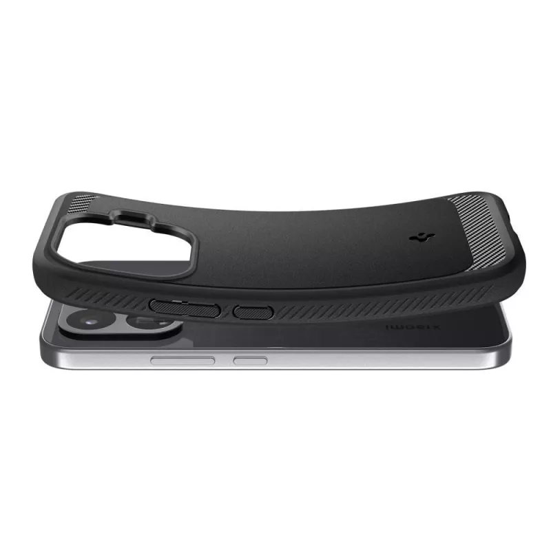 SPIGEN Rugged Armor Hülle für Xiaomi 17T Pro, Mattschwarz, ACS11869