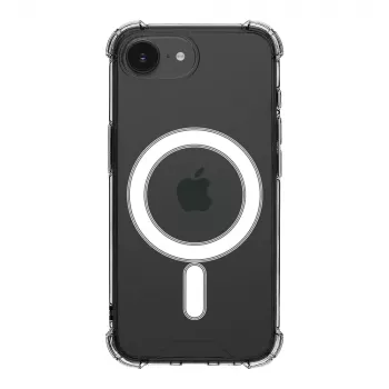 Tactical Back Cover MagForce Plyo iPhone 16e/17e Transparent