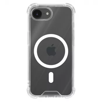 Tactical Back Cover MagForce Plyo iPhone 16e/17e Transparent