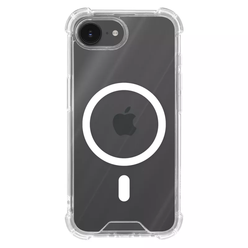 Tactical Back Cover MagForce Plyo iPhone 16e/17e Transparent