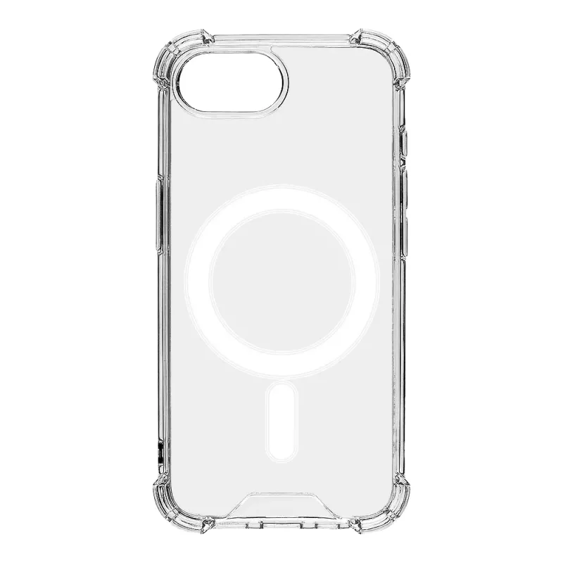 Tactical Back Cover MagForce Plyo iPhone 16e/17e Transparent