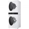 LG WashTower WT1210WWF WiFi-fähiger 12kg Waschtrockner mit Wärmepumpe, Weiß