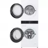 LG WashTower WT1210WWF WiFi-fähiger 12kg Waschtrockner mit Wärmepumpe, Weiß