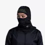 BUFF DryFlx Pro Sturmhaube - Schwarz, nahtloser 4-Wege-Stretch, thermisch, reflektierend