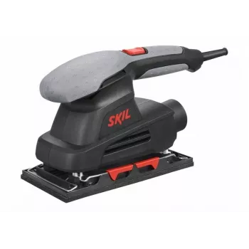 SKIL 7338AA 160 W Handschleifer mit Klemmbefestigung, 93 x 185 mm, 24000 OPM, Staubbox