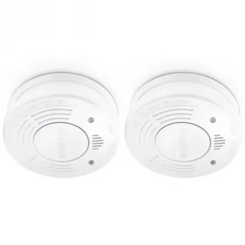 Alecto SD1010 2X Rauchmelder mit 10-Jahres-Batterie (2er-Pack)