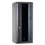 DSIT DS10-3315 15U 10 inch Wandmontage-Serverrack-Schrank mit Glastür, 312x310x752 mm, Schwarz