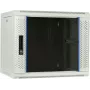 DSIT 9U Wandmontage-Serverschrank mit Glastür, Weiß, 600x450x500 mm