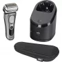 Braun Series 9 PRO+ 9665cc Elektrorasierer mit SmartCare Center, Graphit/Silber