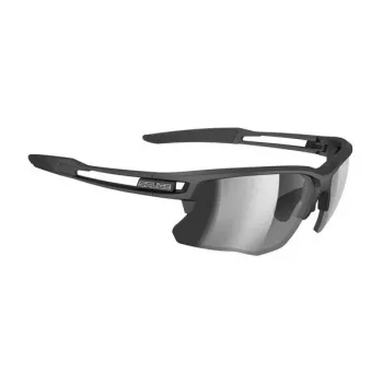 Salice 031RW Schwarz/RW Silber Fahrrad-Sonnenbrille