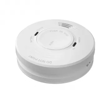 Alecto SDV10 Netzbetriebener photoelektrischer Rauchmelder mit 5-Jahres-Batterie-Backup