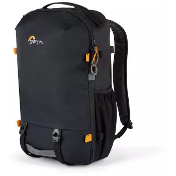 Lowepro Trekker LT BP 250 Kamerarucksack, Schwarz, 20L, passt für 15-Zoll-Laptop, Zugriff über Rückwand, All Weather AW Cover