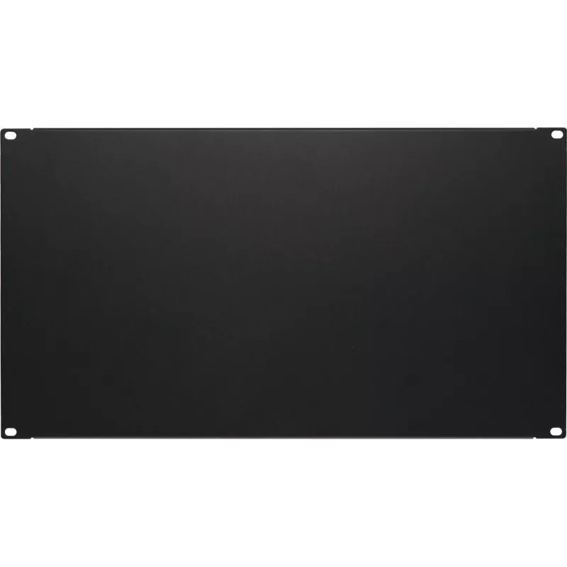 DS-IT 19 inch Rack-Blindpanel 6U Schwarz Stahl (DS-Blind6)