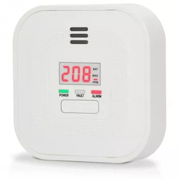 Alecto COA4010 Kohlenmonoxidmelder mit LCD-Anzeige