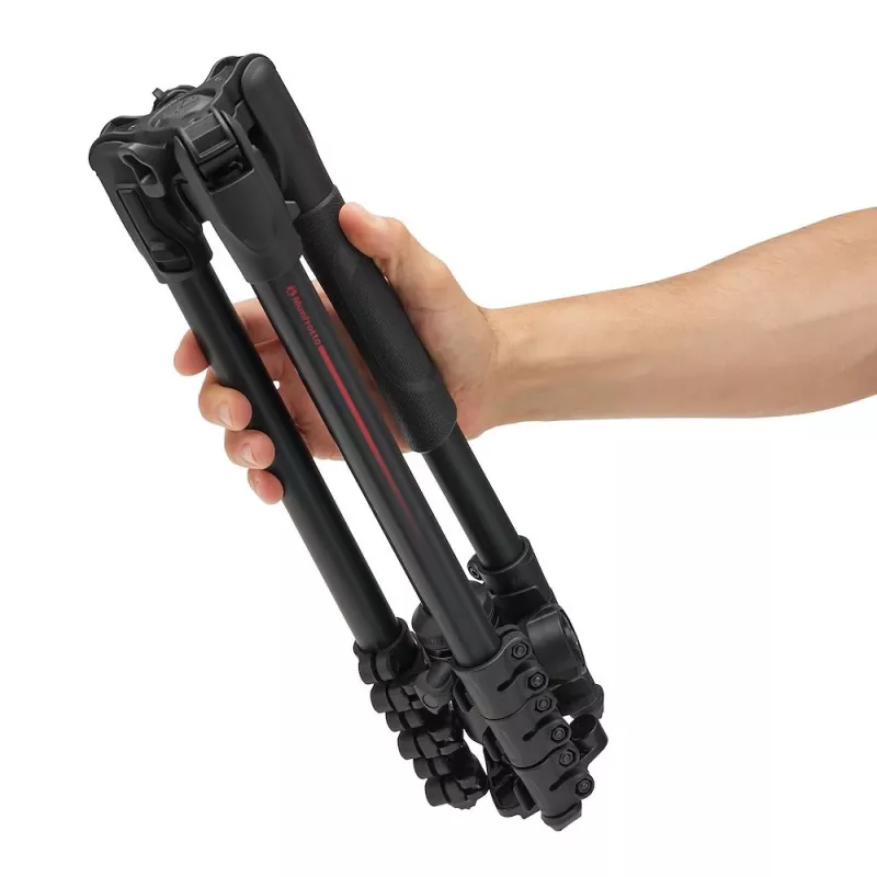 Manfrotto Befree 4-Sektionen Aluminium-Stativ mit 494 Kugelkopf (MKBFRLA4FB-BH)