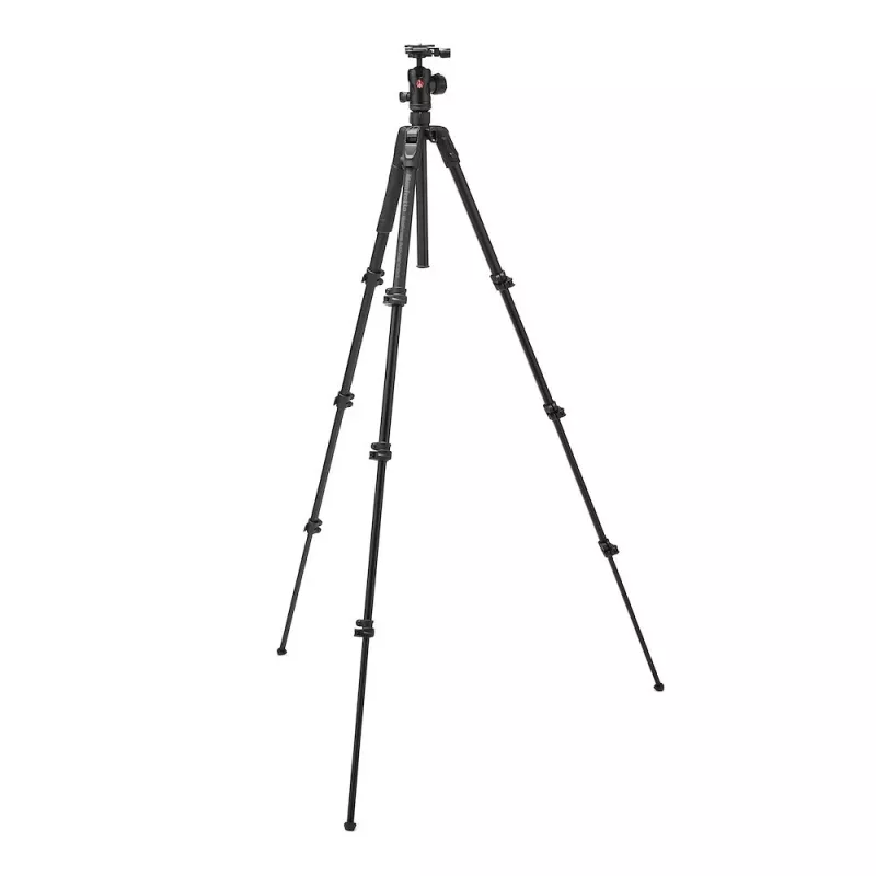 Manfrotto Befree 4-Sektionen Aluminium-Stativ mit 494 Kugelkopf (MKBFRLA4FB-BH)