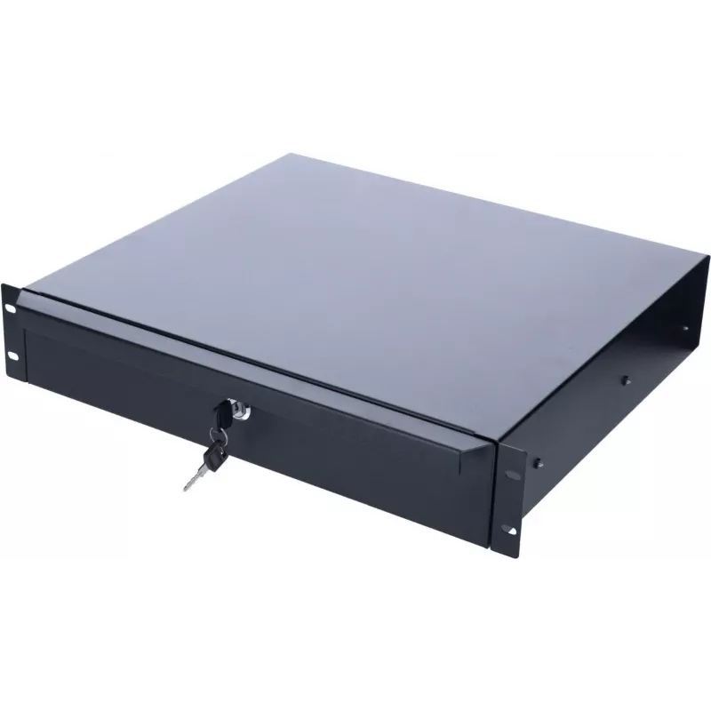 DSIT abschließbarer Dokumentenschublade 2U für 19-Zoll-Racks (DS-DR02)