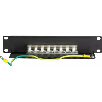 DSIT DS-10Patch6-8FTP 10-Zoll-8-Port-FTP-CAT6-Patchpanel