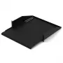 DSIT DS-FHSlide 19 inch Schiebeablage für 600 mm tiefe Wandgehäuse, 25 kg Belastung, Schwarz