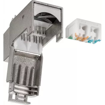 DS-IT CAT6 STP Keystone Jack Toolless RJ45 Modul