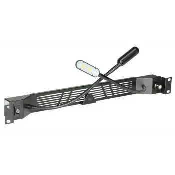 DSIT 19 inch Schwanenhals-LED-Leuchte mit Dimmer - Weiß/Blau