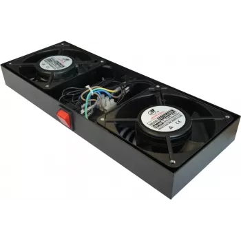 DS-IT Wandmontage-Lüftereinheit mit Thermostat für Netzwerkschränke (DS-FT-Wall)