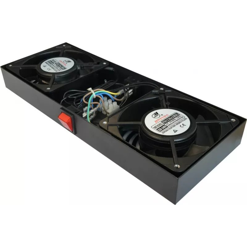 DS-IT Wandmontage-Lüftereinheit mit Thermostat für Netzwerkschränke (DS-FT-Wall)